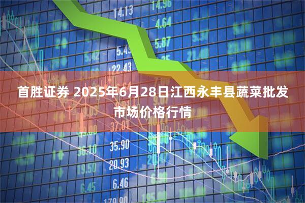 首胜证券 2025年6月28日江西永丰县蔬菜批发市场价格行情