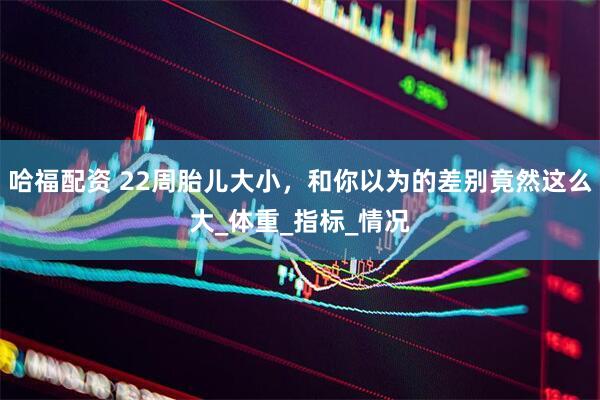 哈福配资 22周胎儿大小，和你以为的差别竟然这么大_体重_指标_情况